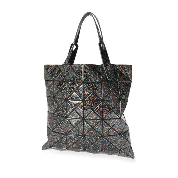 Issey Miyake Handbags - Issey Miyake Stone Black Mix No. 18 Medium Geodesic Tote